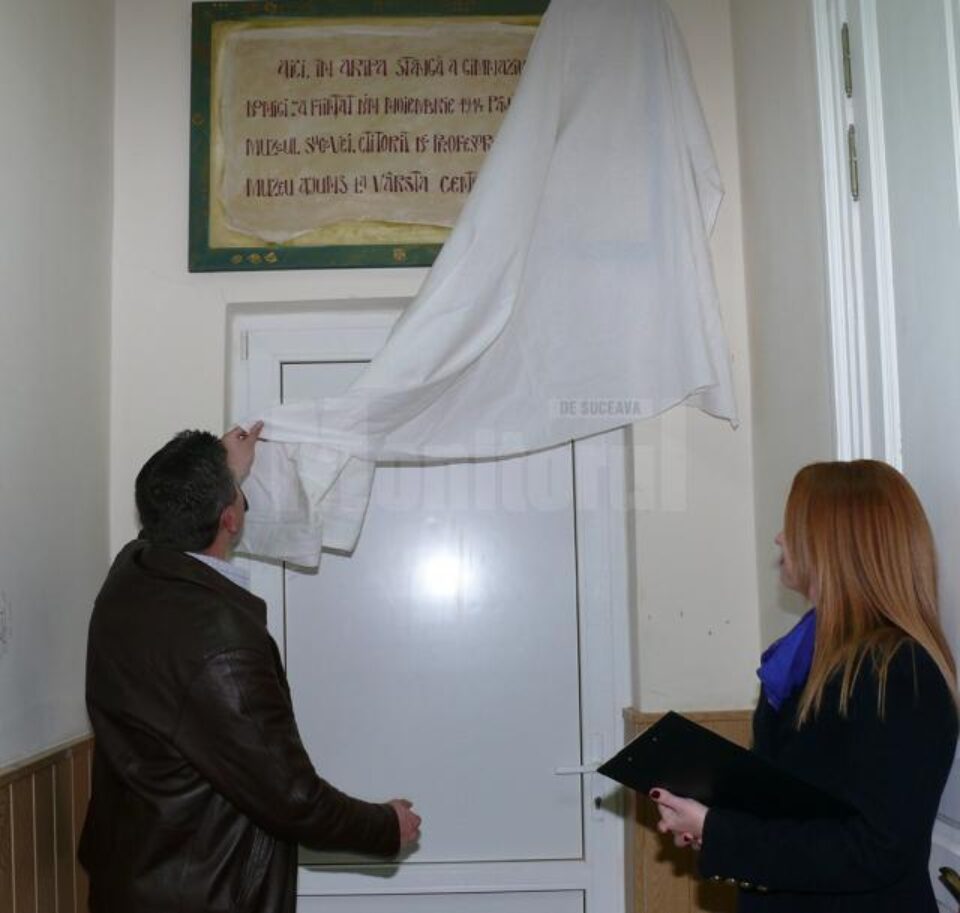 Primarul Cătălin Coman a dezvelit placa comemorativă