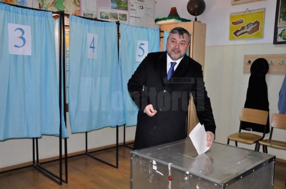 Deputatul Ioan Balan, și-a dat votul pentru ”cel care ne oferă garanția lucrului bine făcut”