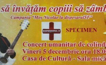 Concert umanitar de colinde la Sala Mică a Casei de Cultură Suceava