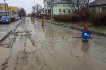 Începând de ieri, strada Gheorghe Doja este blocată circulației rutiere până pe 5 decembrie, inclusiv