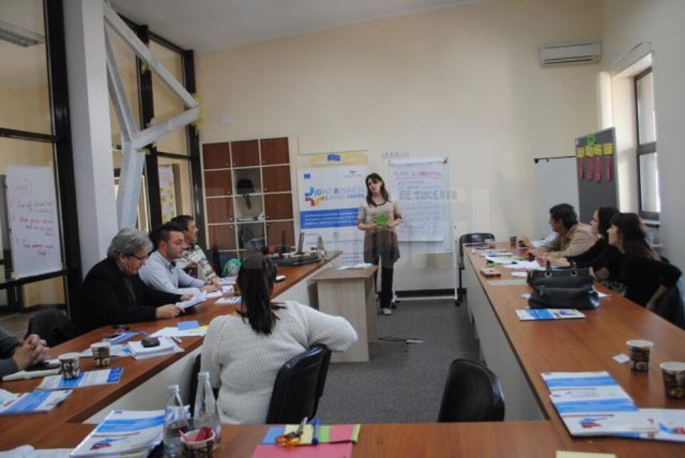 Sala de cursuri la CCI Suceava