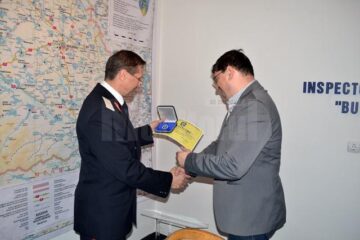 Peste 250 de pompieri și jandarmi, înaintați în grad înainte de termen în preajma Zilei Naționale