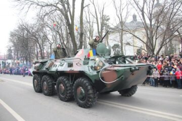 Sucevenii au putut să vadă tehnică militară folosită în Irak și Afganistan