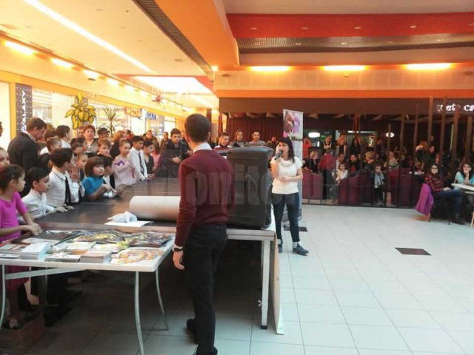Acțiunea organizată de polițiștii de la Prevenire la Shopping City Suceava