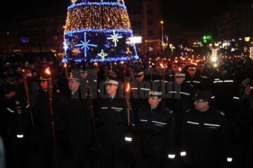 Retragerea cu torțe