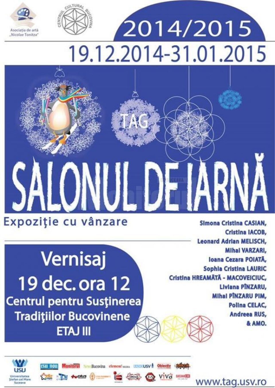 Expoziția cu vânzare „Salonul de iarnă”