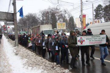 Marșul „Pledoarie pentru demnitate” a reunit aproape 500 de participanți