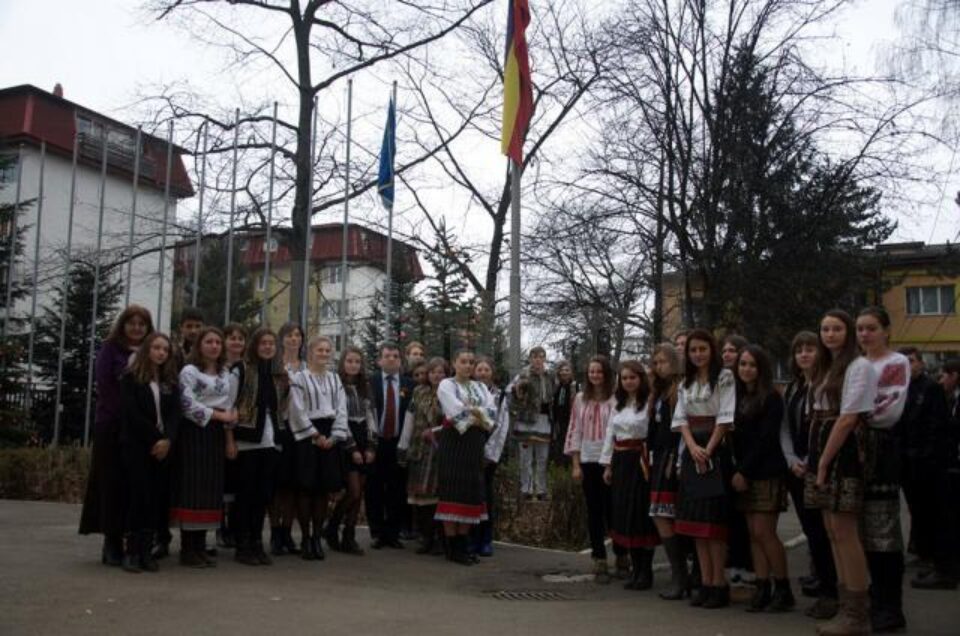 „Sărbătoarea de suflet a românilor”, la Colegiul de Informatică „Spiru Haret”