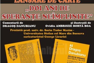 Lansarea cărții „Doi ani de speranțe neîmplinite”
