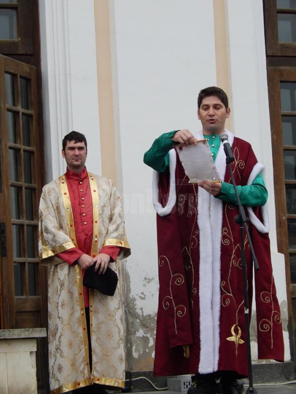 Ioan Ilie Nemțoi a citit mesajul solemn al Cetății Sucevei