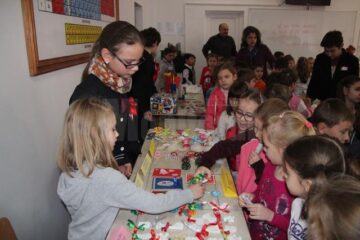 Oferta cu care elevii școlii au venit la târg a fost mai mult decât generoasă