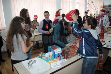 Oferta cu care elevii școlii au venit la târg a fost mai mult decât generoasă