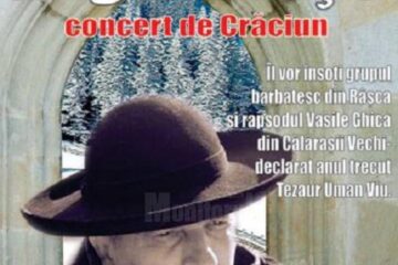 Concert de Crăciun susținut de Grigore Leșe