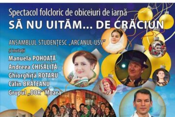 Spectacolul „Să nu uităm... de Crăciun” cu Ansamblul „Arcanul USV”