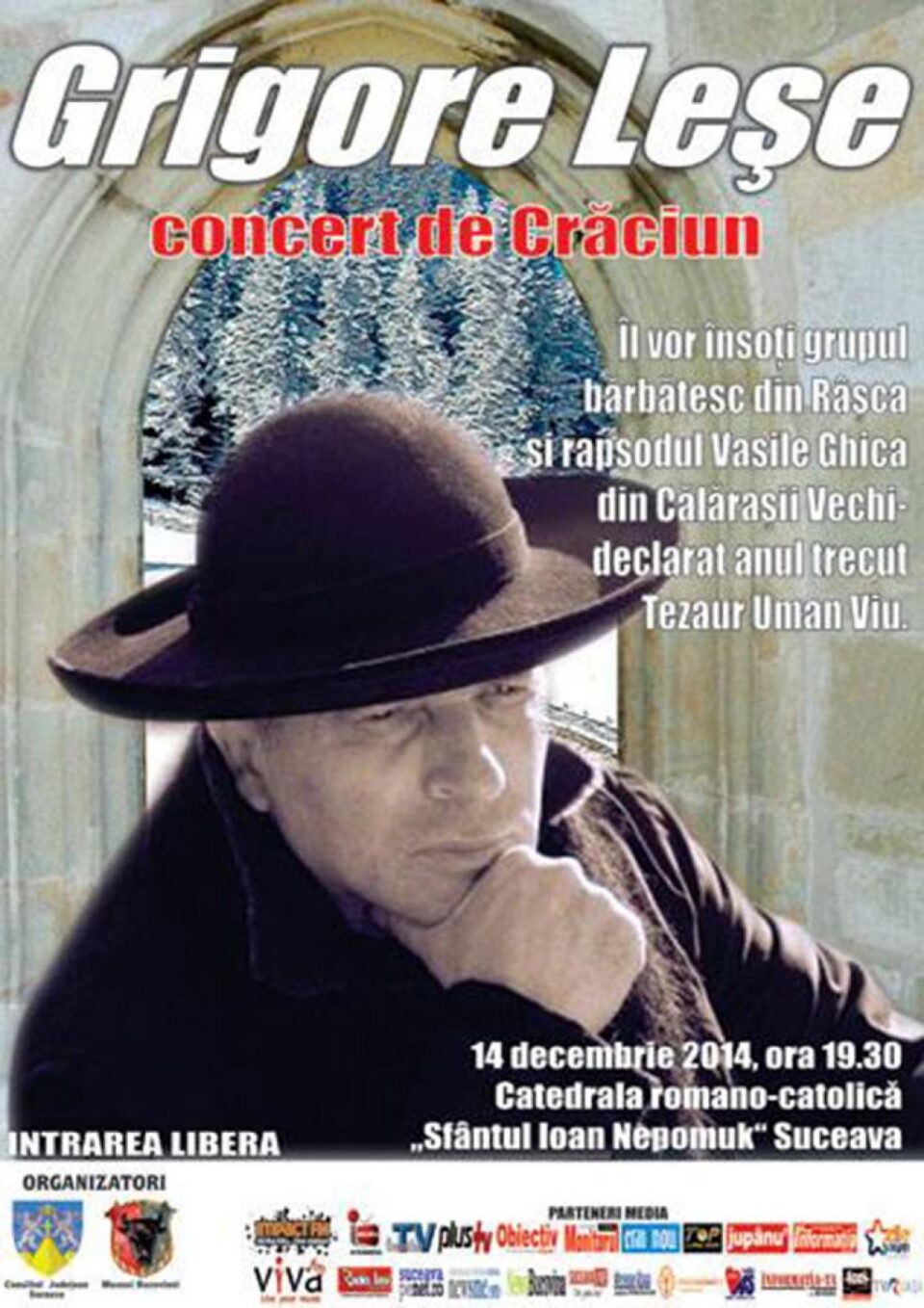 Concert de Crăciun Grigore Leșe