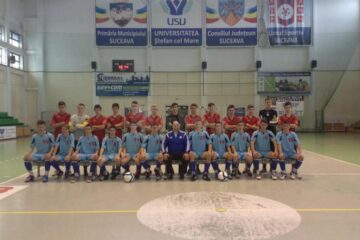 Fotbaliștii de la LPS Suceava au pozat mândri de locul 3 ocupat la finalul turului