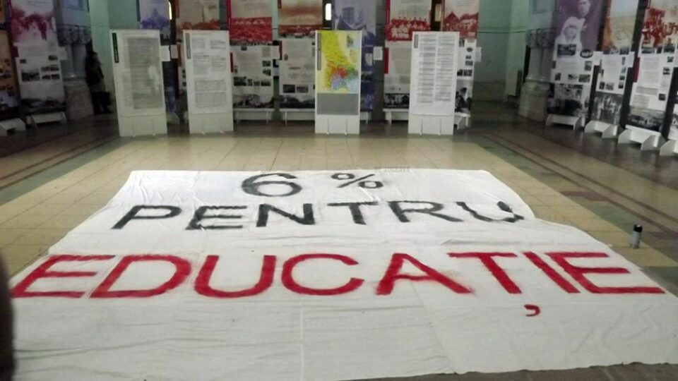 Studenții vor 6% din PIB pentru educație