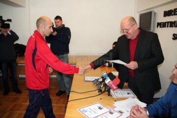 Canotorul Ciprian Tudosă este liderul topului DJST Suceava pe 2014