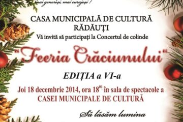 „Feeria Crăciunului”, la Rădăuți
