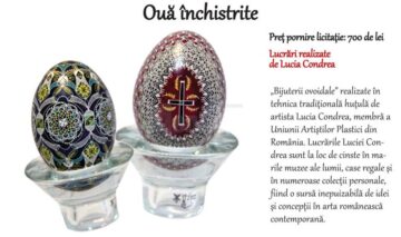 Ouă închistrite – preț de pornire licitație: 700 de lei
