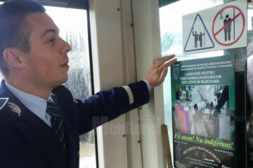Acțiune de prevenire a cerșetoriei în mijloacele de transport în comun
