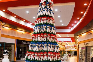 Participanții la tombolă pot câștiga 150 de perechi simpatice de omuleți de zăpadă din pluș