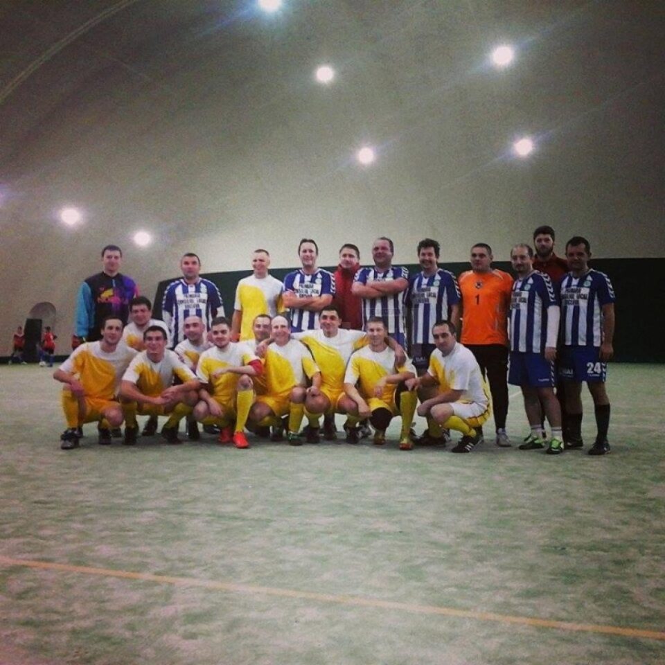 Meci amical de fotbal între universitarii suceveni și cei din Cernăuți