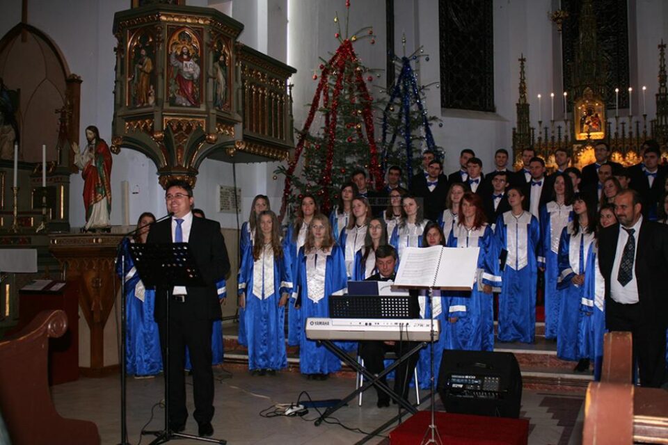 Spectacolul susținut de corul Juvenes Ecclesiae