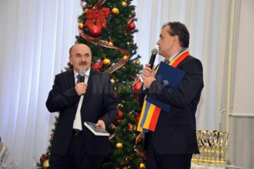 Prezentatorii galei Tiberiu Avram și Constantin Moldovan. Foto: ArTiStul