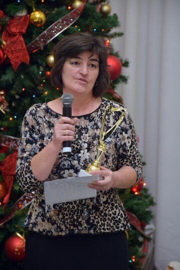 Mama campioanei Irina Dorneanu: „Fără muncă nu se realizează nimic în viață”. Foto: ArTiStul