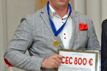 La categoria Doctoranzi - Tineri cercetători, primul loc a fost adjudecat de Andrei Gutt