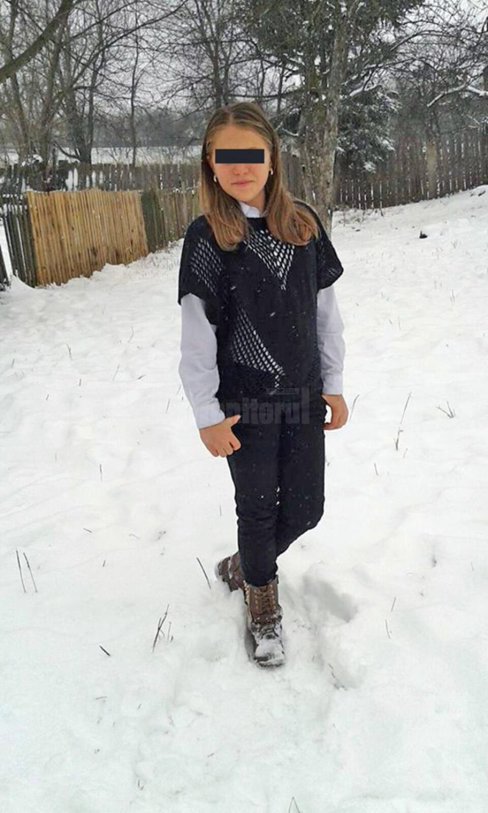 Andreea M. cu câteva zile înainte de accident