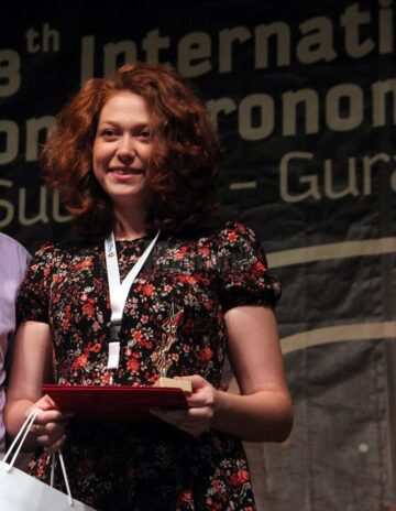 Iustina Crăciun - aur la Olimpiada Internațională de Astronomie și Astrofizică din august 2014