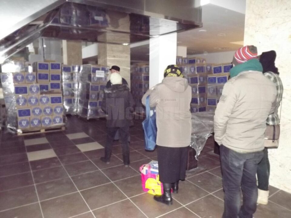 Distribuirea alimentelor de la UE a început