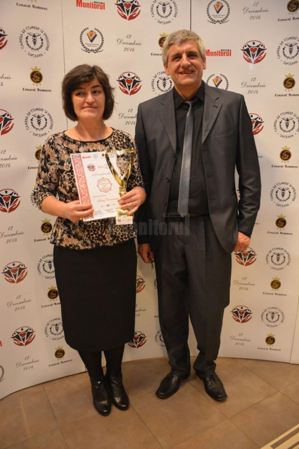 Irina nu a putut participa la Gala Top 10 Suceveni, fiind în cantonament, însă au fost prezenți părinții ei, Mariana și Cornel Dorneanu Irina nu a putut participa la Gala Top 10 Suceveni, fiind în cantonament, însă au fost prezenți părinții ei, Mariana și Cornel Dorneanu