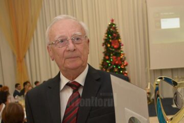 Radu Bercea, la Gala „Top 10 Suceveni”. Foto: ArTiStul