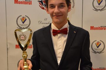 Tudor Crețu la Gala „Top 10 Suceveni”. Foto ArTiStul