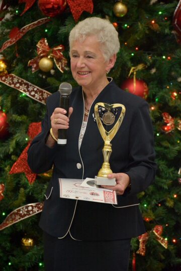Doctorița Agneta Pal, la Gala „Top 10 Suceveni”. Foto: ArTiStul