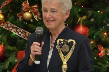 Doctorița Agneta Pal, la Gala „Top 10 Suceveni”. Foto: ArTiStul