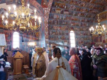 Hram la Voroneț de Sfântul Cuvios Daniil Sihastrul