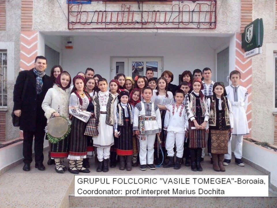 Program artistic dedicat sărbătorilor de iarnă, la Școala ,,Vasile Tomegea’’ din Boroaia