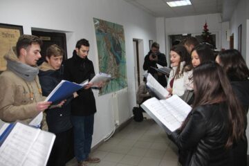 Colindătorii de la „Vestea bună”