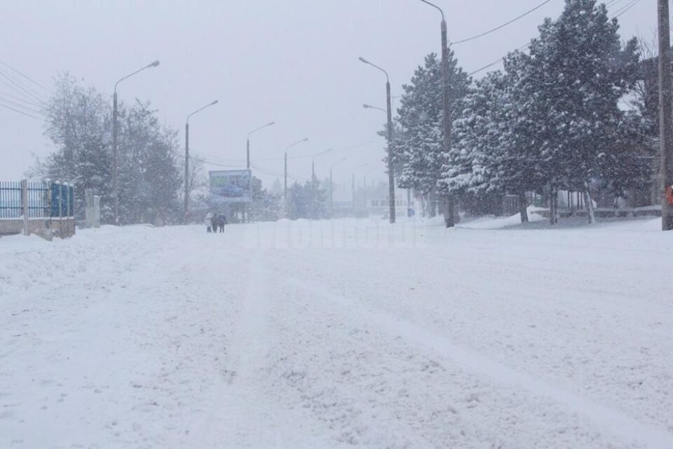 Izolat temperatura ar putea scădea și sub -24 de grade Celsius