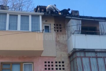 Intervenție la limită pentru salvarea unui individ violent, urcat pe un bloc