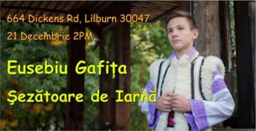 Tânăr sucevean, elev al Colegiului Național de Arte “Dinu Lipatti” din București, invitat să cânte în Atlanta