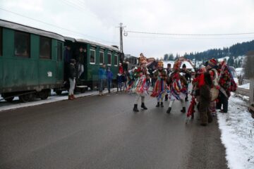 Mocănița a atras turiștii la Moldovița