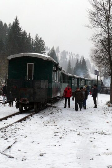Mocănița a atras turiștii la Moldovița