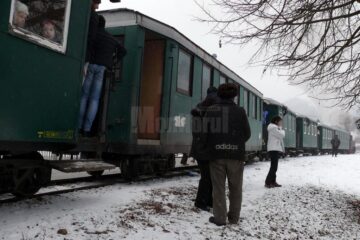 Mocănița a atras turiștii la Moldovița