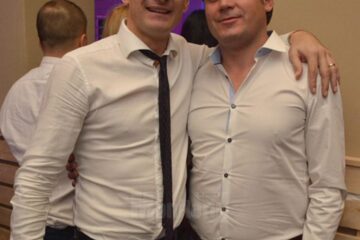 Dănuț Perjă a petrecut Revelionul alături de alt mare fotbalist sucevean, Lucian Goian