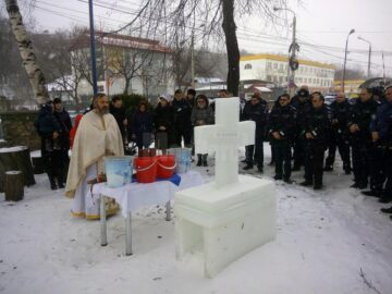 Sărbătoarea Bobotezei, la Inspectoratul de Jandarmi Județean Suceava